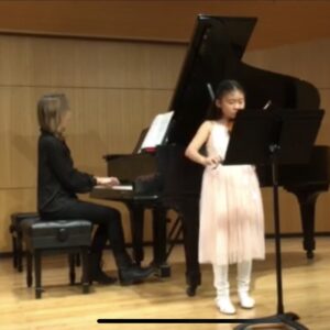 Music with Celine Boulben piano violin duet